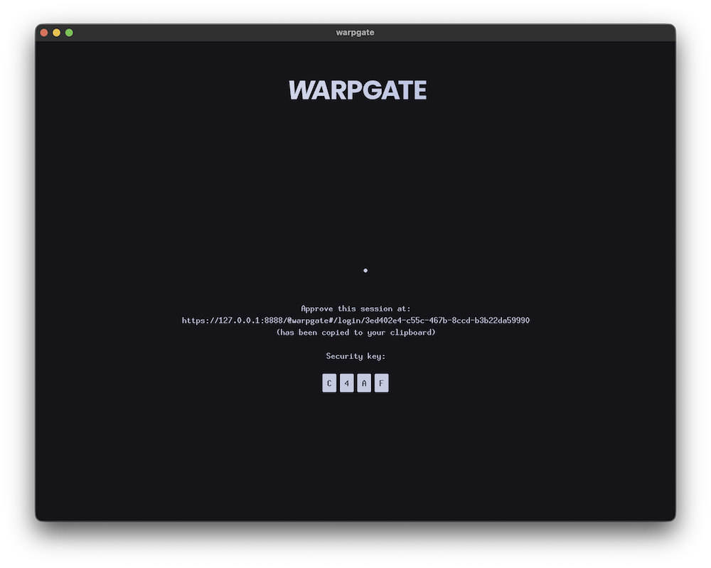 Screenshot: RDP hold screen collecting a second factor